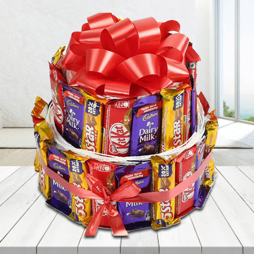 Mixed Chocos Double Deck Arrangement