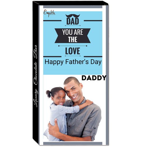 Lavish Flavored Personalize Chocolate for Dad
