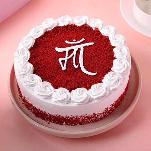 Delectable Red Velvet Cake for Maa