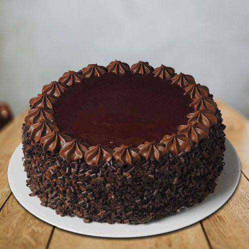 Sumptuous Eggless Chocolate Cake from 3/4 Star Bakery