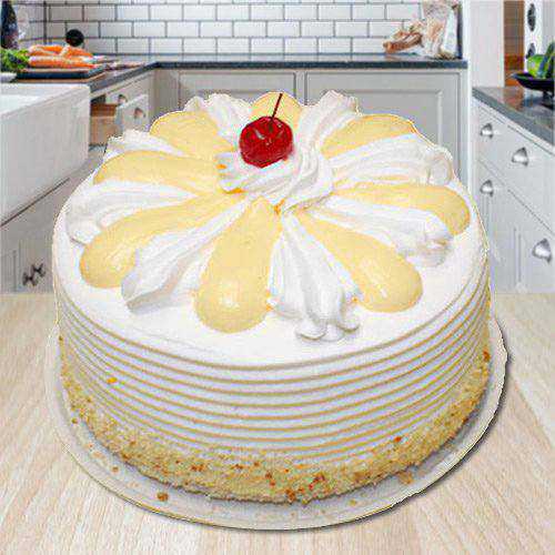 Enticing Vanilla Cake from 3/4 Star Bakery