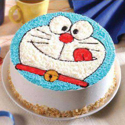 Heavenly Doremon Egg less Cake for Little One