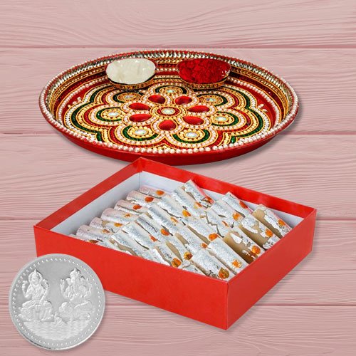 Haldiram Kaju Roll N Thali , Free Coin Haldiram Kaju Roll N Thali , Free Coin