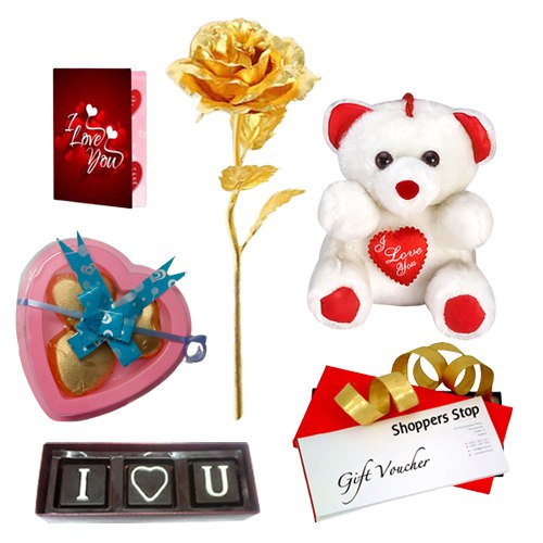 Amazing Love You Gifts Hamper with Shoppers Stop Gift E Voucher