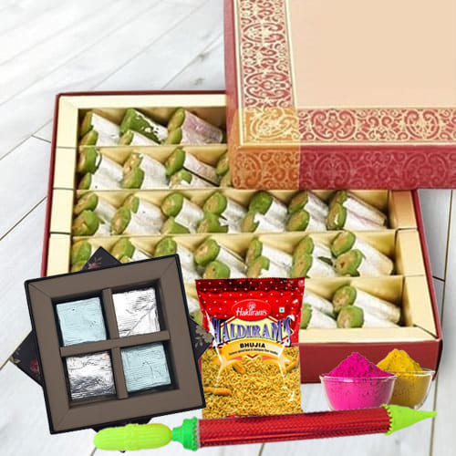 Tasty Sweet N Savory Holi Gift Hamper