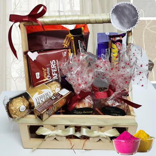 Remarkable Goodies Gift Hamper for Holi