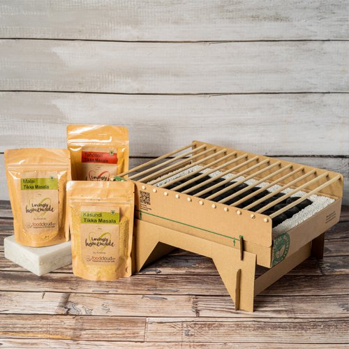 Fantastic DIY Barbeque Tandoori Kit with Grill