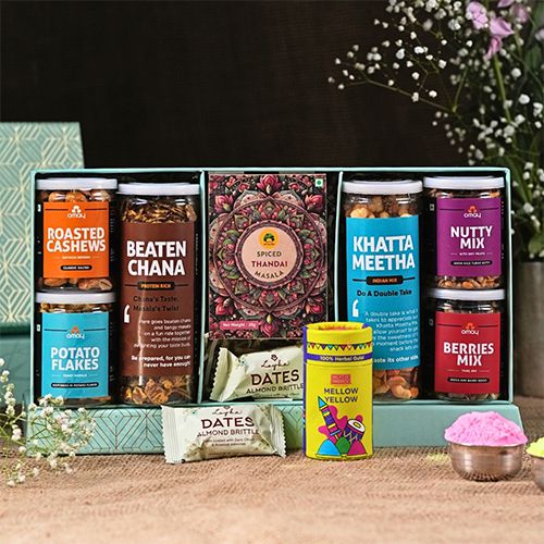 Wholesome Holi Wellness Gift Box