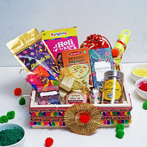 Colourful Delights  Holi Celebration Hamper