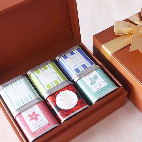 Elegant Assorted Tea Chest Box