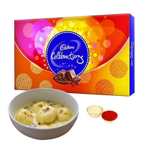 Delicious Rasmalai N Cadbury Celebrations Pack