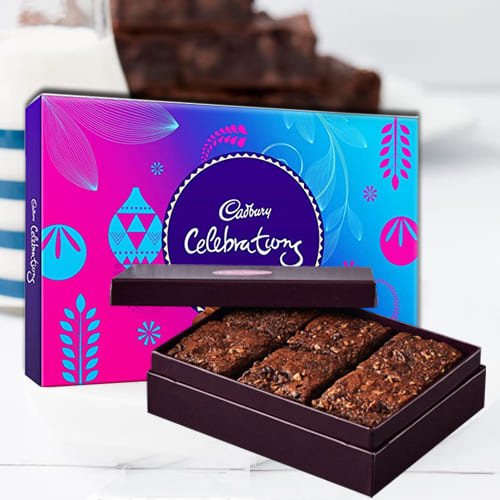 Tasty Brownies with Cadbury Celebrations