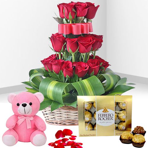 Special Roses for 25th Valentines Day Gift