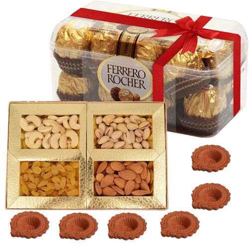 Festive Feel Choco n Dry Fruits Hamper