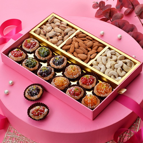 The House Of Treat Fruity Tarts Dry Fruits Pack