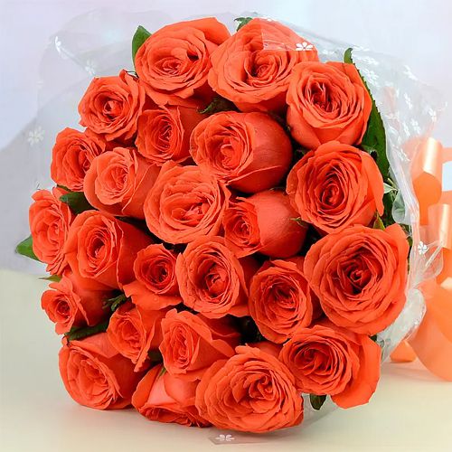 Beautiful Orange Roses Dream Bouquet
