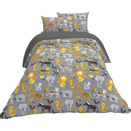 Remarkable Animal Print Single Bed Sheet with Pillow Cover