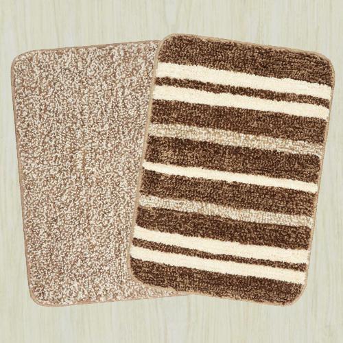 Amazing Striped Bath Mat