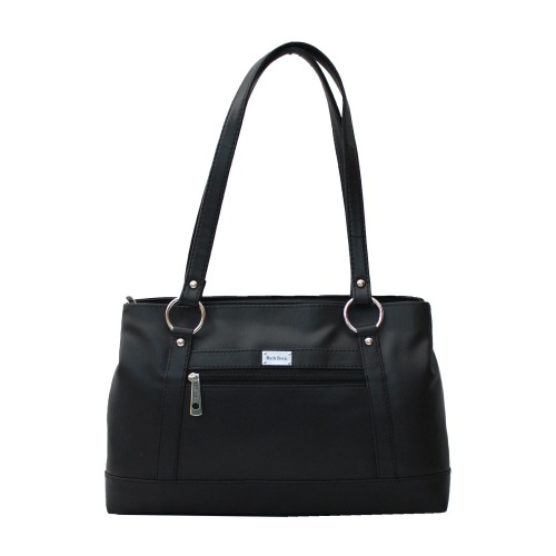 Smart Ladies Office Bag with Front Zip Pocket