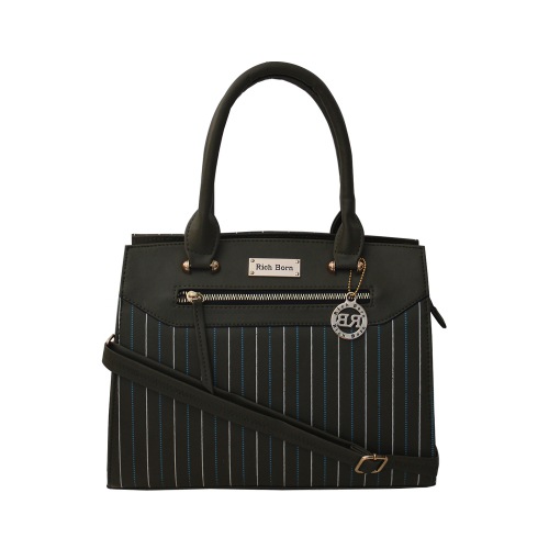 Admirable Striped Design Ladies Shoulder Bag