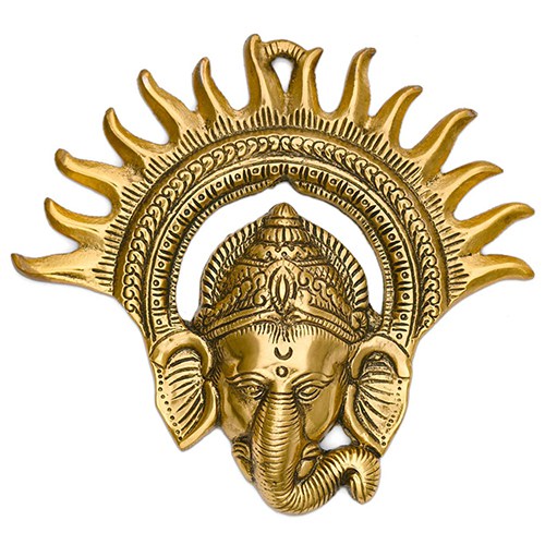 Beautiful Lord Ganesh Wall Hanging Sculpture