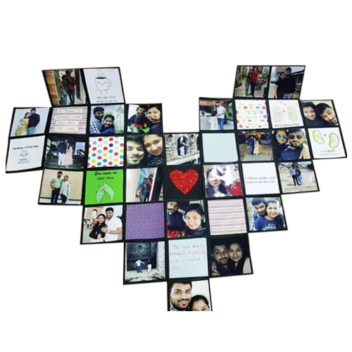 Lovely Personalized Heart Maze Card