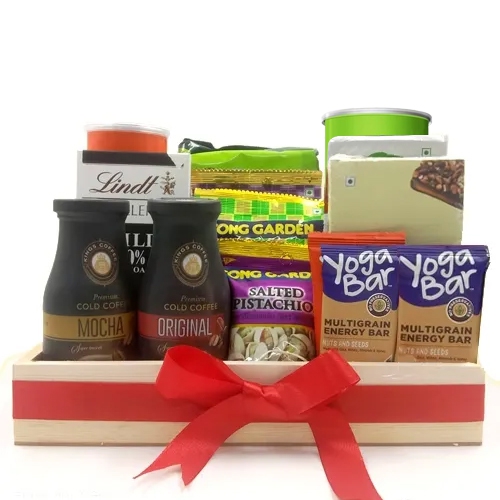 Lovely Snacks Feast Gift Basket