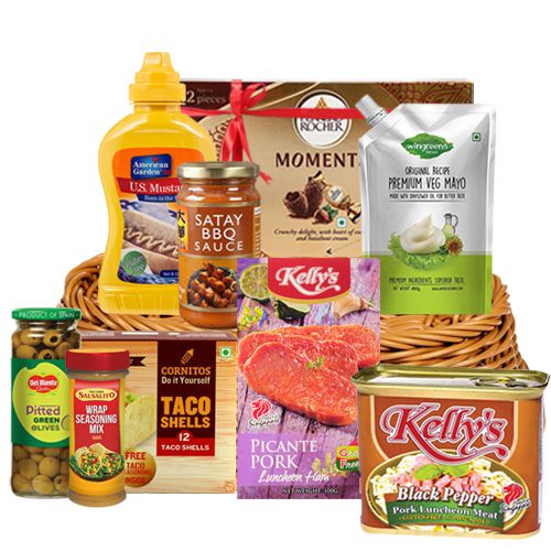 Delicious Pork N Tacos Frozen Gift Hamper