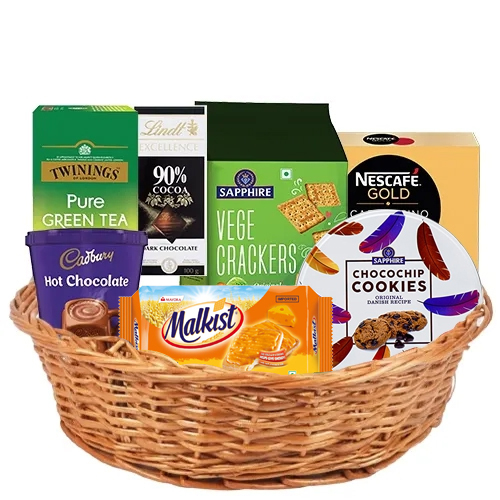 Delectable Assorted Treats Gift Basket