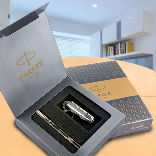 Amazing Parker Beta Millenium GT Ball Point Pen with Swiss Knife