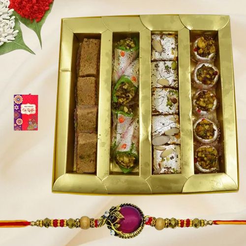 Delightful Sweetness n Fancy Rakhi