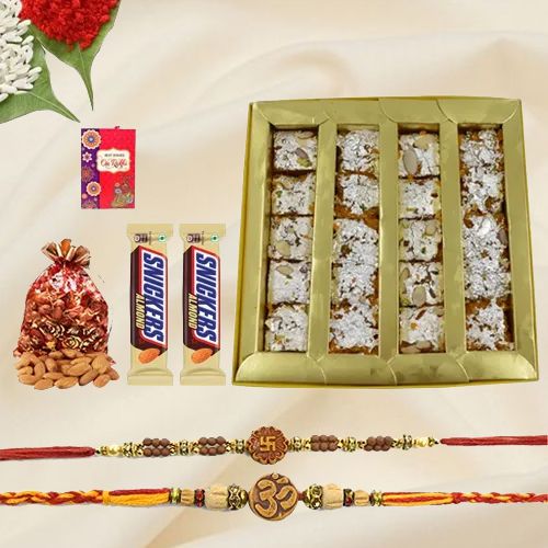 Auspicious Rakhi n Heavenly Sweets