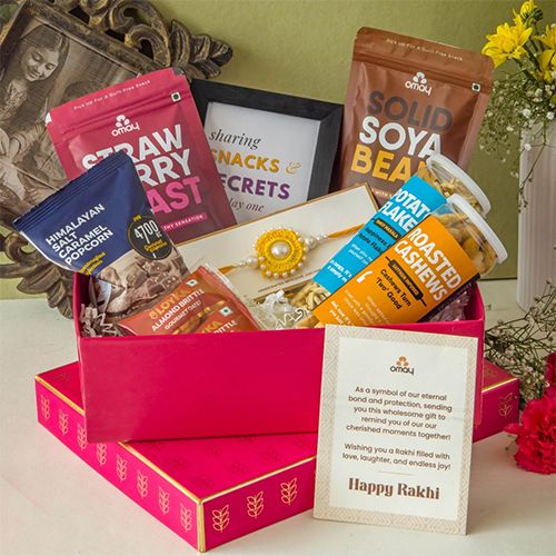 Stylish Rakhi Gourmet Gift Pack