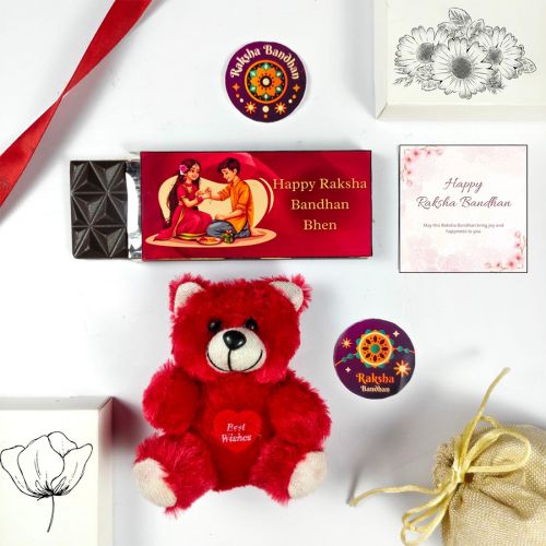 Heartfelt Rakhi Gift Set for Sister