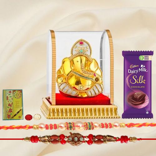 Holy Ganesh Rakhi Hamper