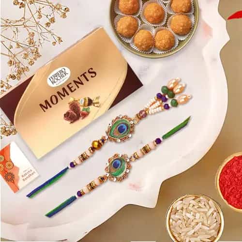 Designer Bhai Bhabhi Rakhi & Treats