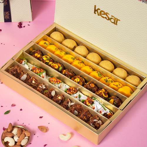 Wholesome Assorted Sweets from Kesar