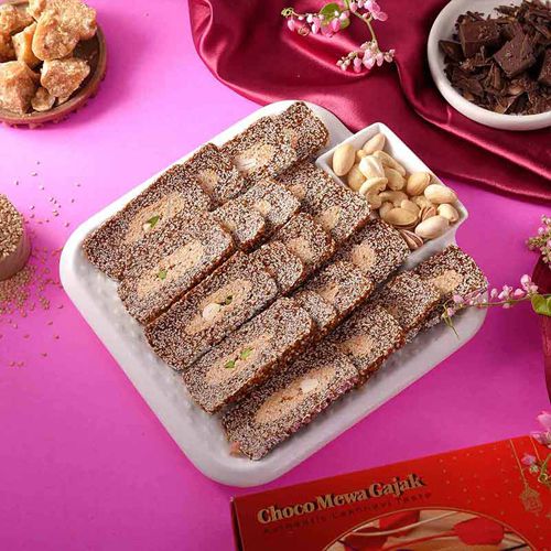 Ravishing Choco Mewa Gajak Treat