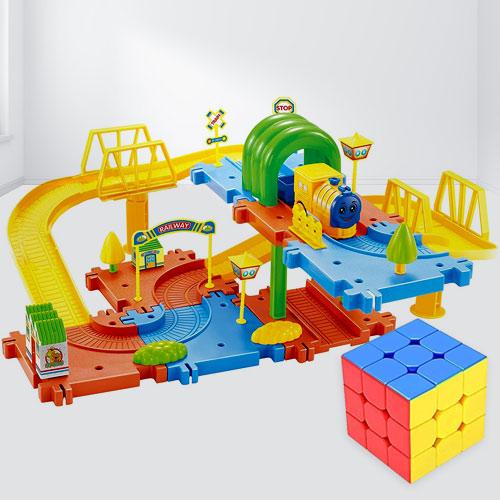 Amazing Speed Cube N Toy Train Set<br><br>