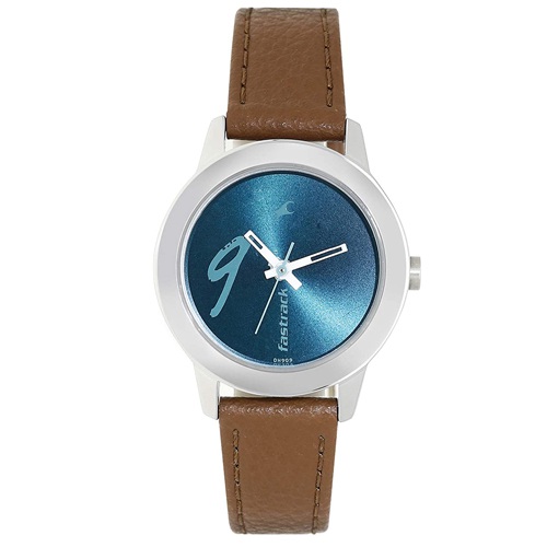 Elegant Fastrack Tropical Waters Analog Green Dial Womens Watch